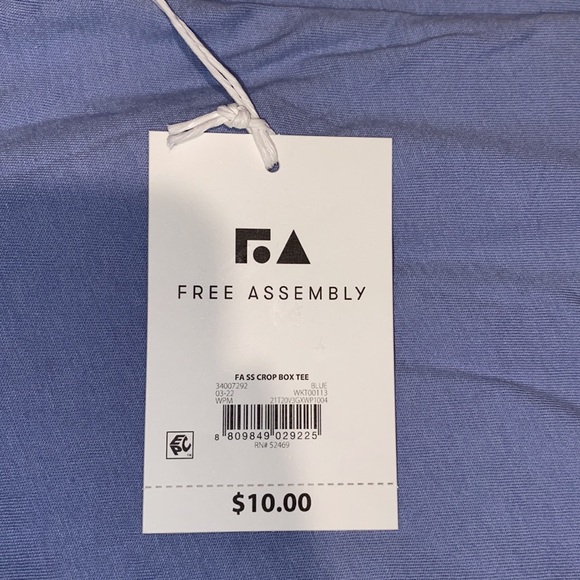 Crop Box Tee - Picture 2 of 4